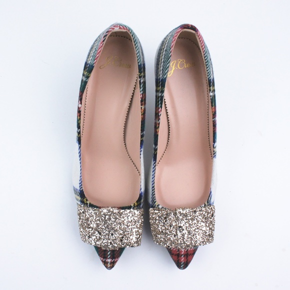 New JCREW Colette Pumps in Snowy Stewart Tartan - Picture 5 of 6